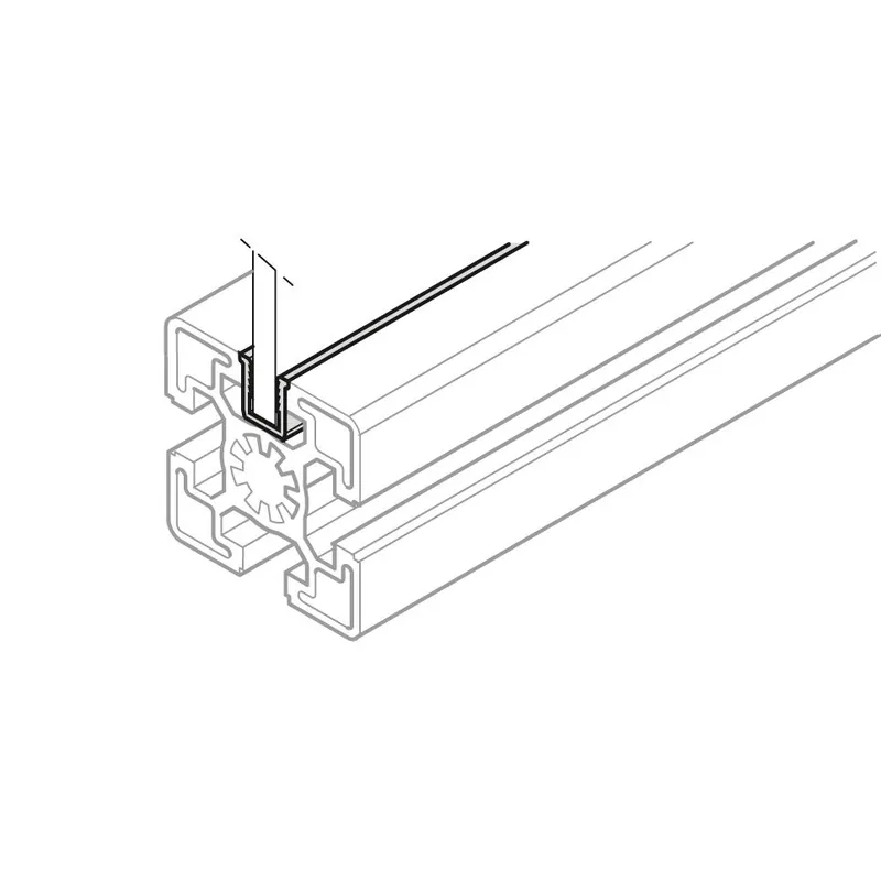 SLOT PROFILE 10 L=2000MM GY — photo 5 of 5