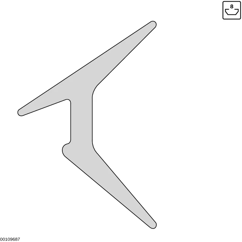 SLOT PROFILE N8 L=10000 GREY — photo 3 of 5
