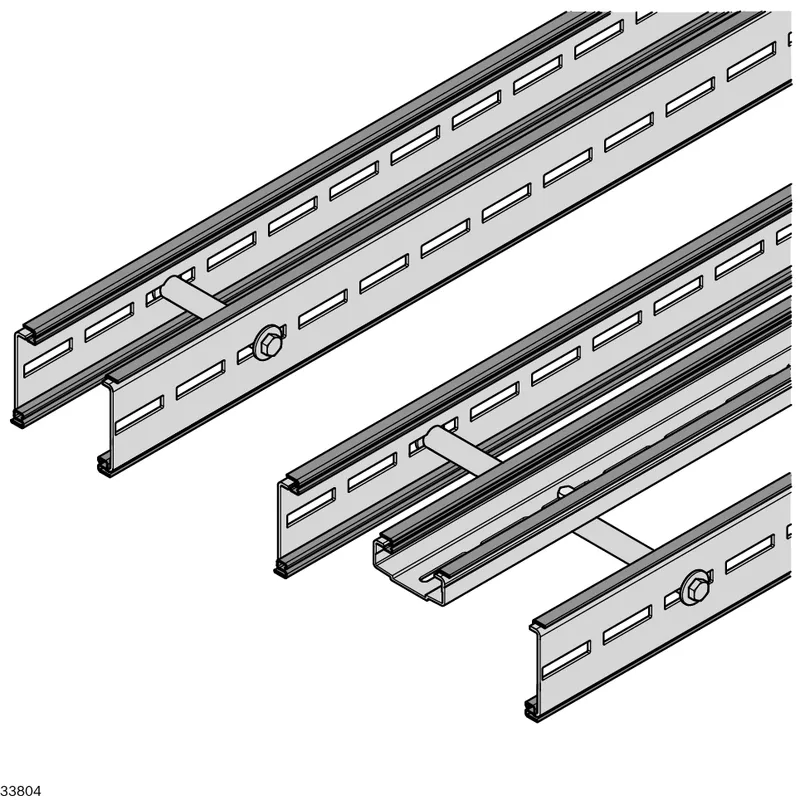 SLIDING RAIL 120+ STS 90° TOP