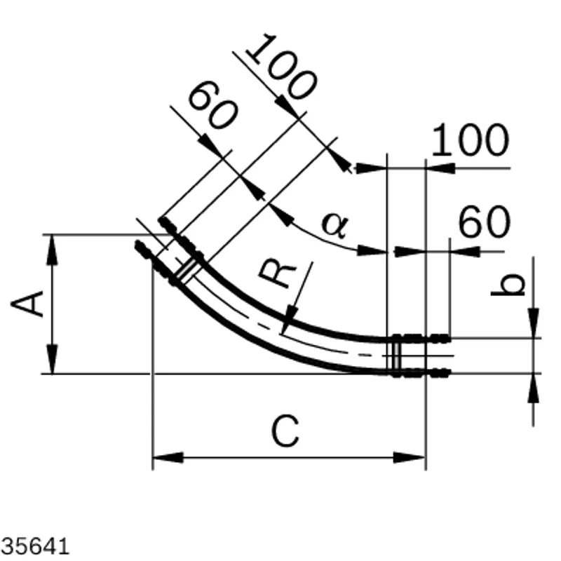 CURVE 65+ HOR STS 45° R700 — photo 4 of 4