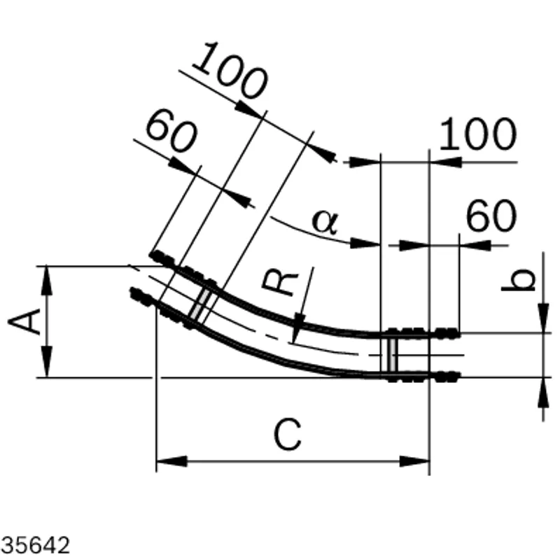 CURVE 90+ HOR STS 30° R700 — photo 4 of 4