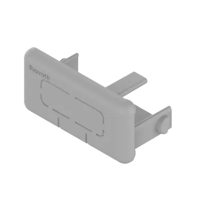 Bosch Rexroth 3842557444 – CAP COVER 40X20 GREY Bosch Rexroth 3842557444 – CAP COVER 40X20 GREY