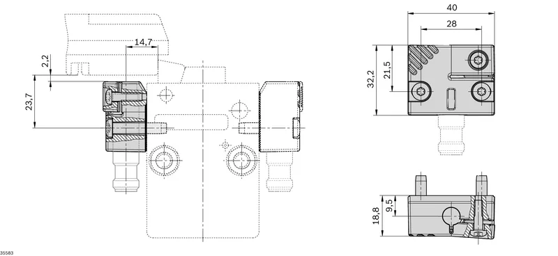 SWITCH BRACKET SH 2/UV — photo 2 of 3