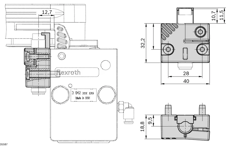 SWITCH BRACKET SH VF/UV — photo 2 of 2
