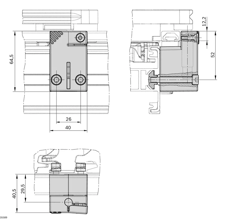 SWITCH BRACKET SH VF/U — photo 2 of 2