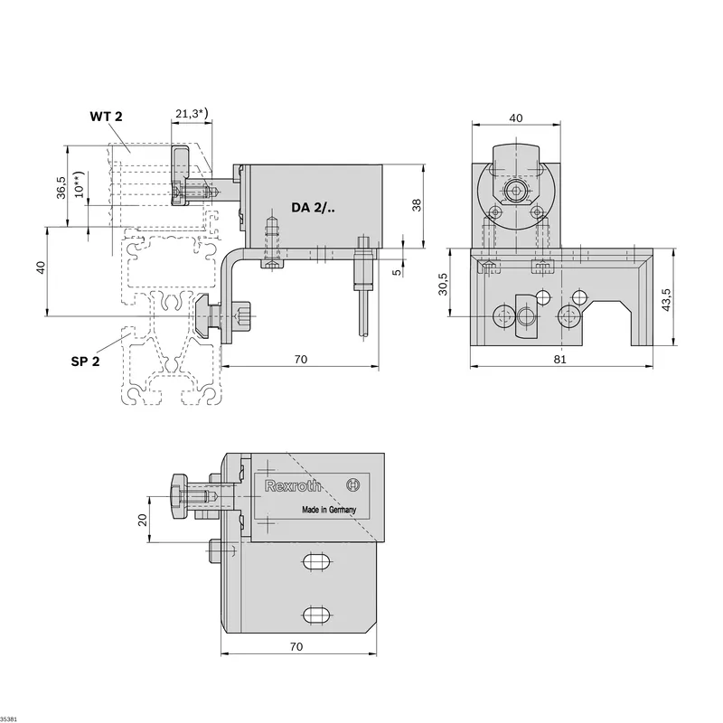DAMPER DA 2/60 — photo 3 of 4