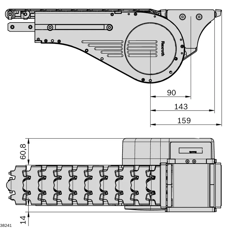 CONNECTING KIT VF+ 120 BRIDGE BELT L — photo 2 of 4