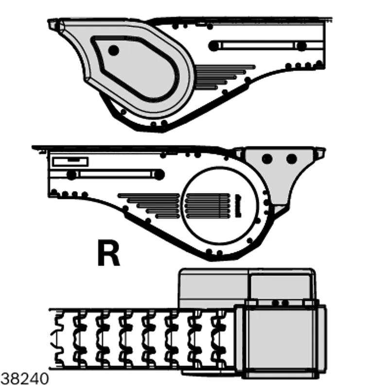 CONNECTING KIT VF+ 160 BRIDGE BELT R — photo 3 of 4