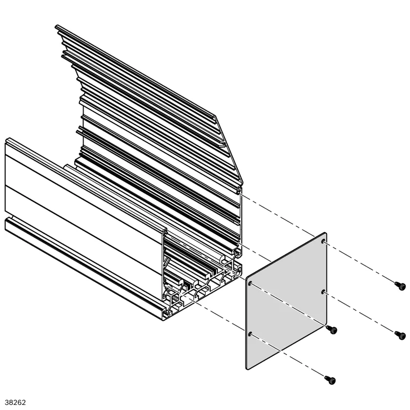 COVER PLATE CGP  40X120X120 — photo 3 of 3