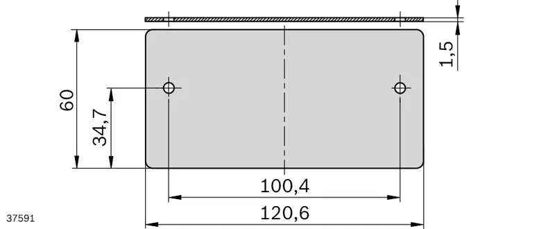 COVER PLATE CGP  120X60 — photo 2 of 3