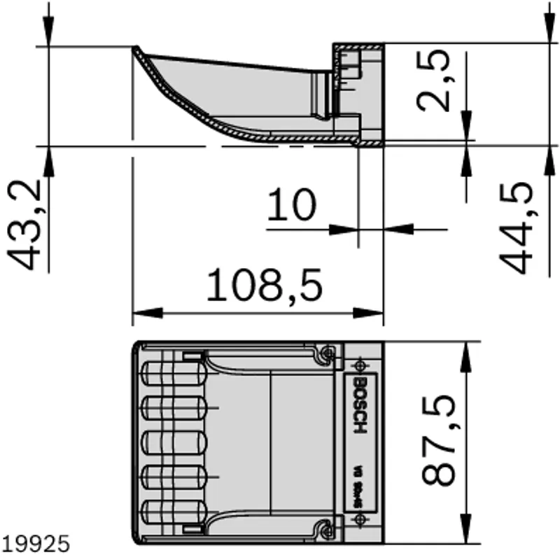 ELEMENT FOR SELF-CONNECTION VARIO GB 90X45 ESD — photo 2 of 5