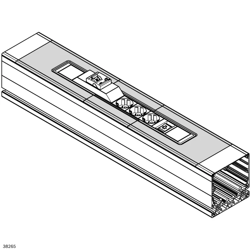 COVER SOCKET STRIP 120  ESD — photo 3 of 3