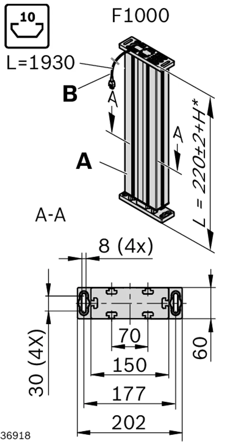 LIFT MODULE F1000-LIFT410MM — photo 3 of 3