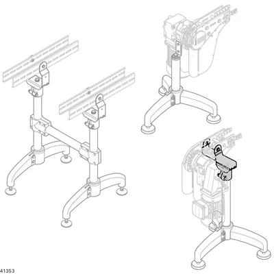 SUPPORT VF320+ STS DRIVE,SET