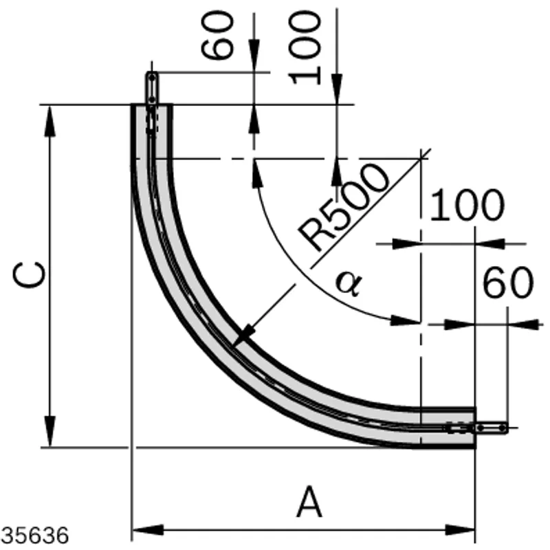 CURVE 120+ VERT AL 90° R500 — photo 2 of 3