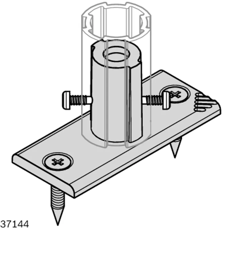 BASE PLATE ECOSHAPE D28L, ESD — photo 3 of 3
