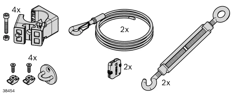 GUY WIRE D28L L=3000MM — photo 3 of 3