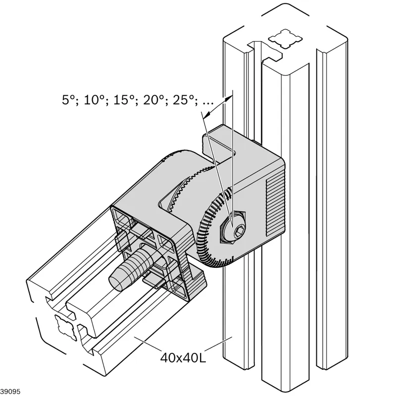JOINT 40X40 LOCKABLE — photo 4 of 6