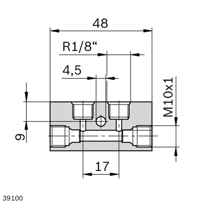 HY-MANIFOLD BLOCK LU 2/M-2 — photo 3 of 3