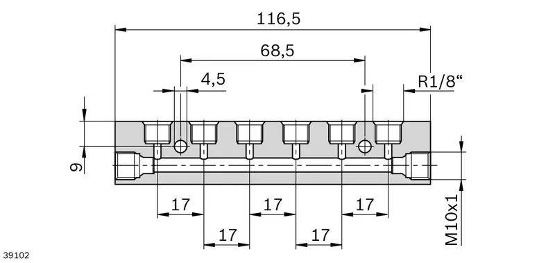 HY-MANIFOLD BLOCK LU 2/M-6 — photo 3 of 3