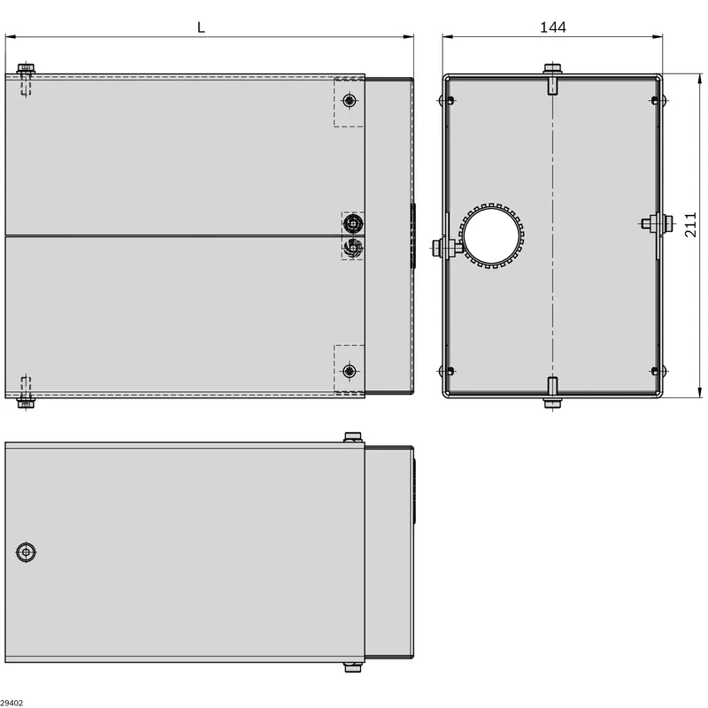 PROTECTIVE BOX HP2 HUB375 — photo 2 of 2