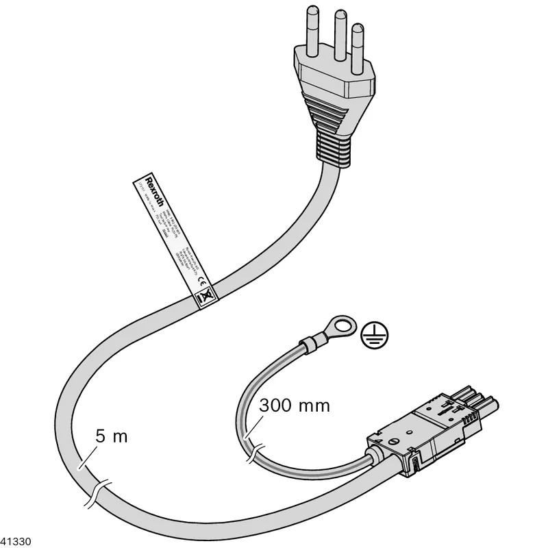 MAINS CABLE CH HD-GST+PE 5M — photo 2 of 3