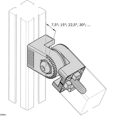 CLAMPING LEVER GN 300-63-M8-30-SW