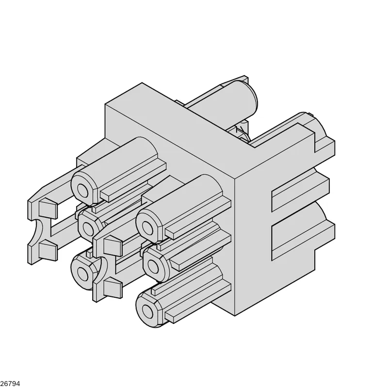 MULTIPLE-BLADE CONNECTOR H-GST — photo 2 of 2
