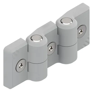 HINGE PA 45/45/45 GREY