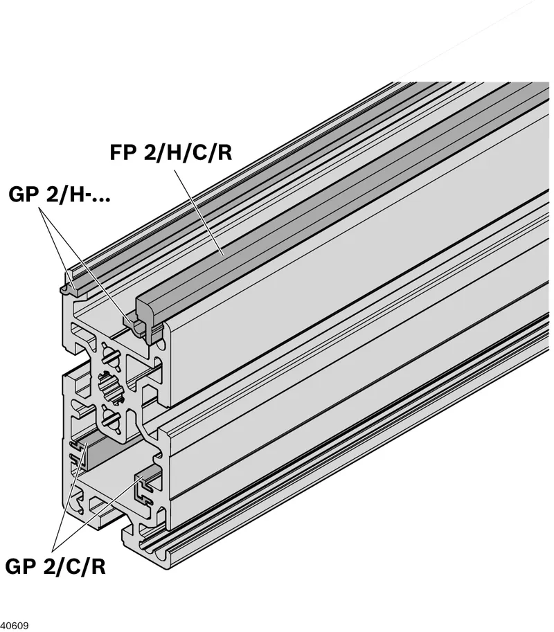 SECTION PROFILE SP 2/C-H 12X6070MM — photo 4 of 4