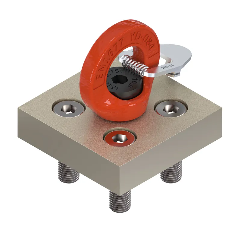 LIFTING EYE BOLT RING 80X80 — photo 1 of 4