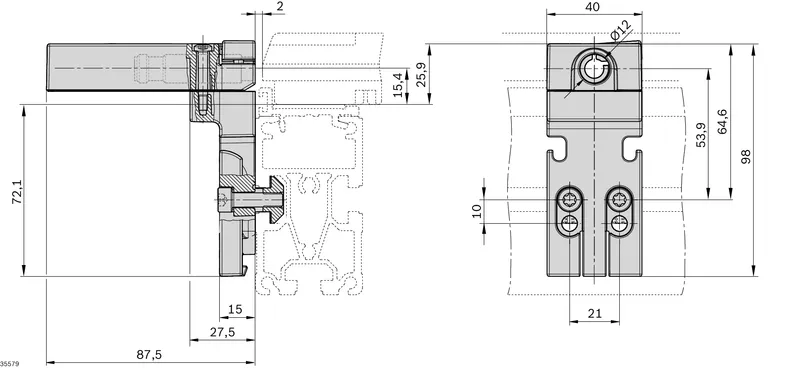 SWITCH BRACKET SH 2/ST — photo 3 of 3