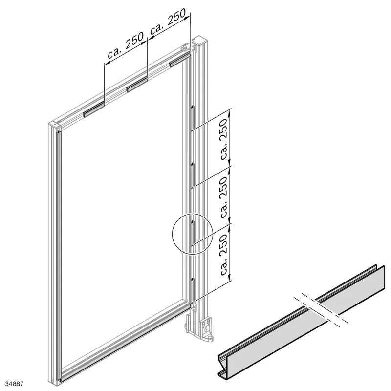 CORNER PROTECTION 2-6MM L=10000MM — photo 3 of 4