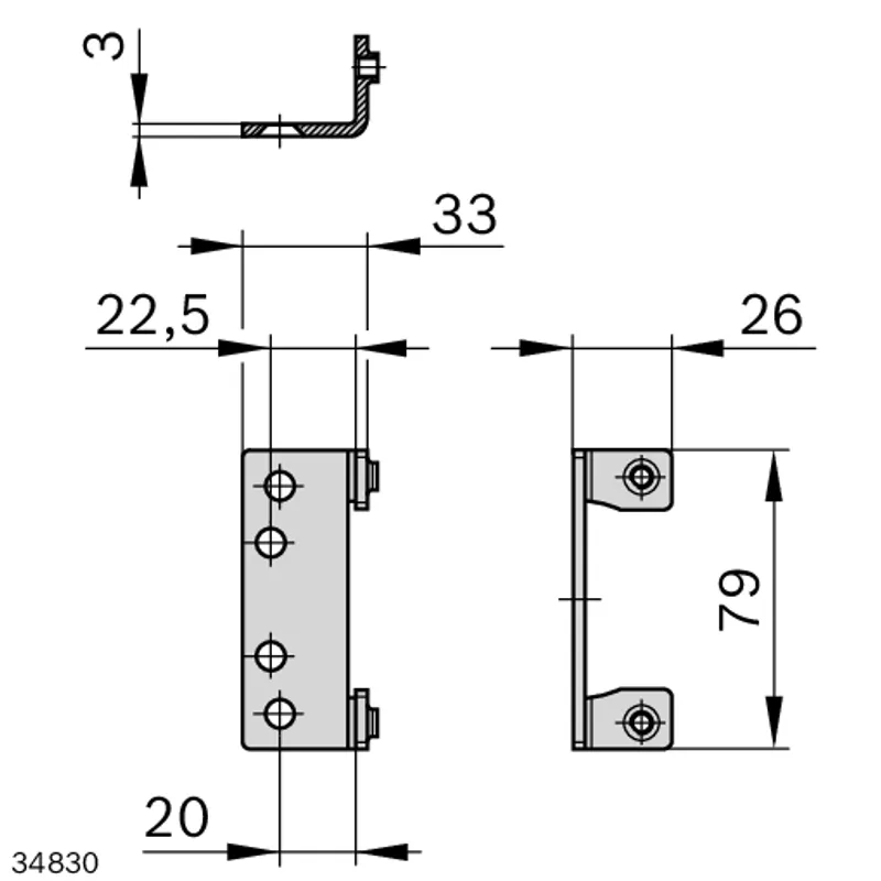 ADAPTER PLATE COMPACT ECOSAFE PG — photo 2 of 2