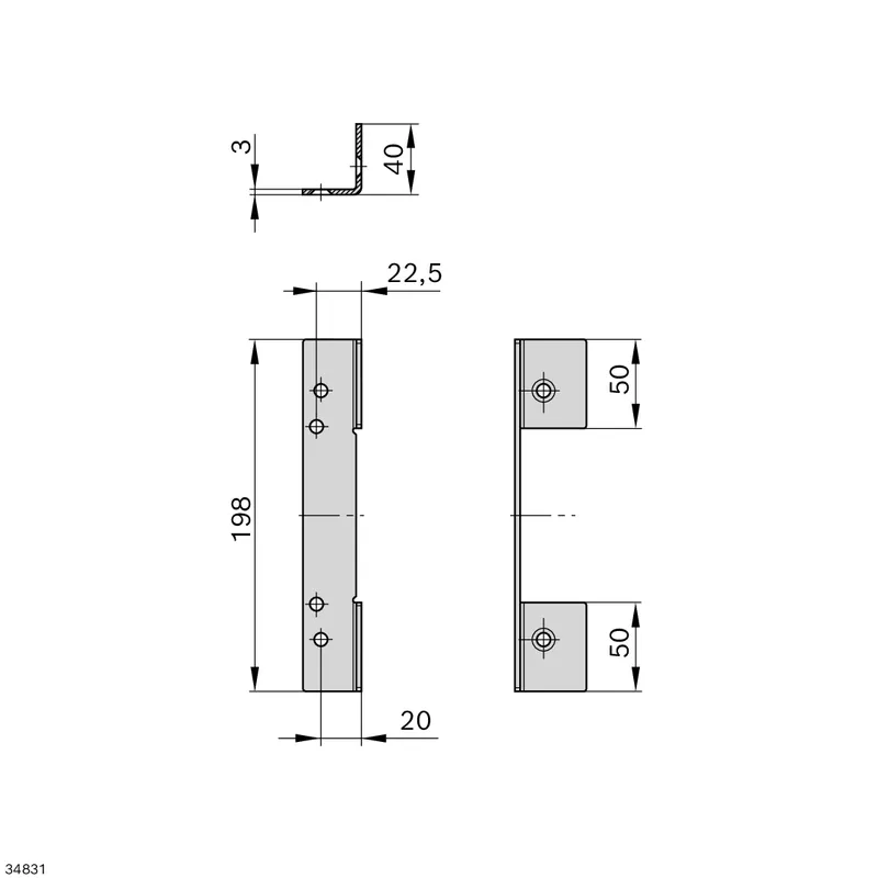 ADAPTER PLATE BOX LOCK ECOSAFE PG — photo 2 of 2