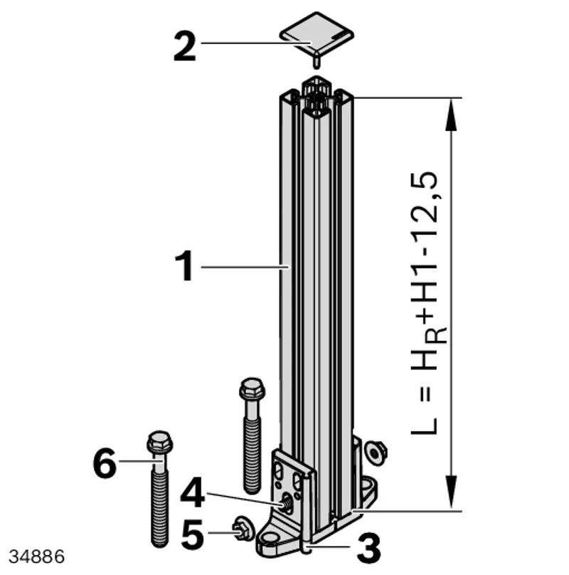 STRUT PROFILE 45X45L — photo 4 of 5