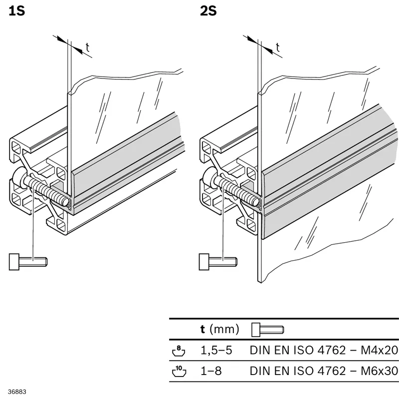 CLAMPING PROFILE 10 1S — photo 3 of 3