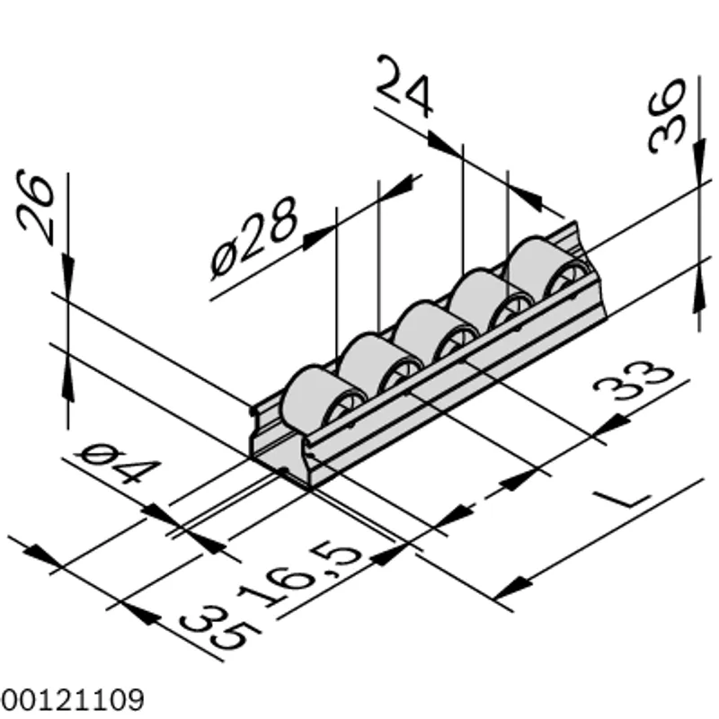 ROLLER SECTION D28 — photo 3 of 3
