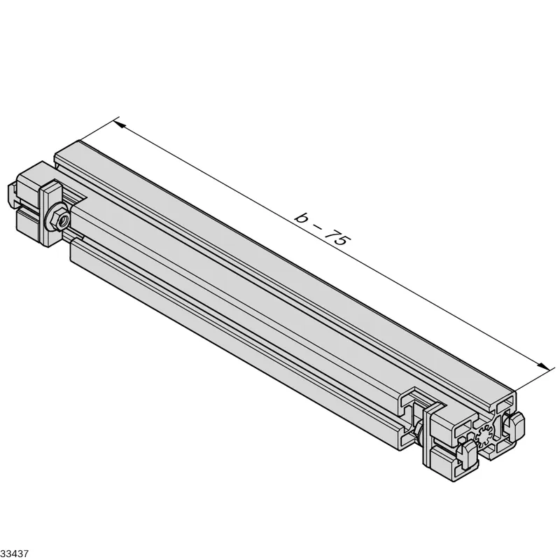 CROSS-CONNECTOR SET QV2-45X60 PACKAG. — photo 2 of 2