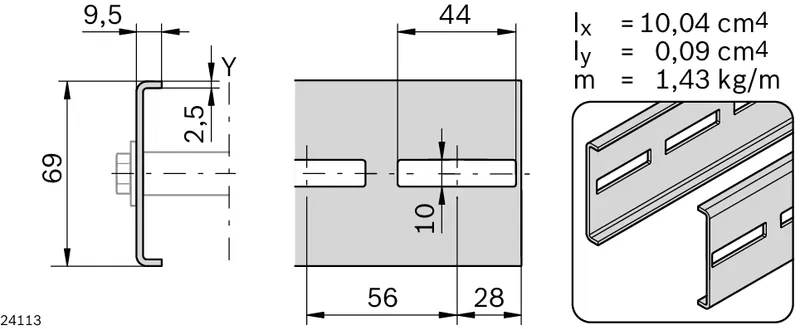 SECTION PROFILE VFPLUS STS 1/2 L VAR — photo 2 of 3