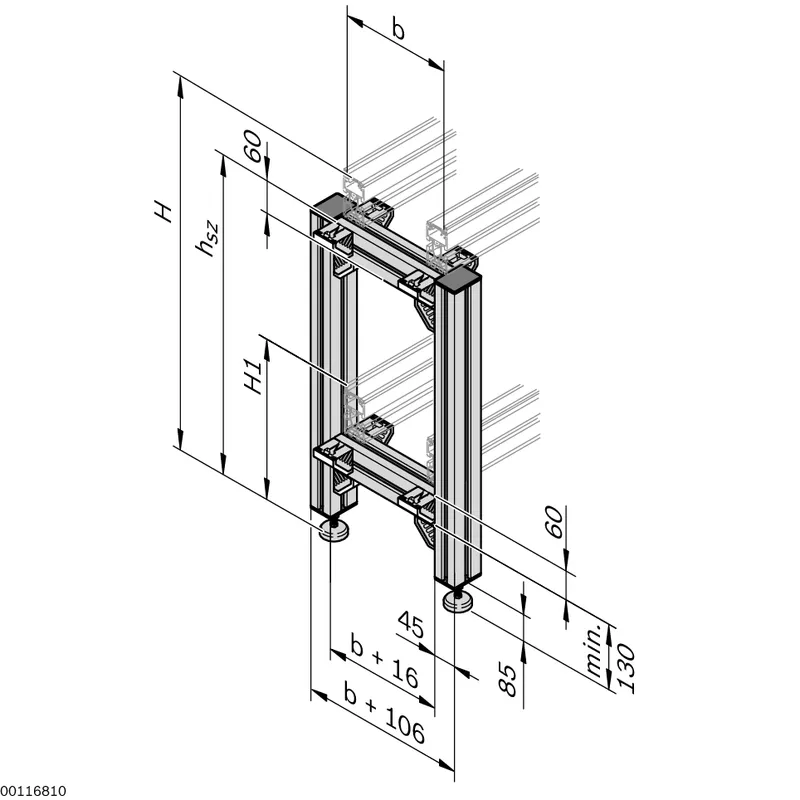 CONVEYOR LEG SET SZ 2/U — photo 2 of 2