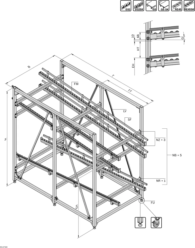 FLOW RACK LEAN — photo 2 of 2