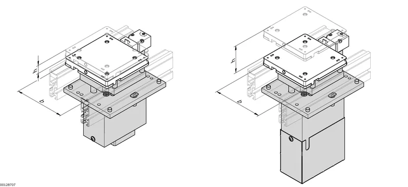 LIFT POSITIONING UNIT HP 1 MITTELSTELLUNG — photo 4 of 5