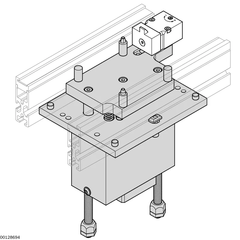 LIFT POSITIONING UNIT HP1 HUB 15MM MITTELST — photo 3 of 5