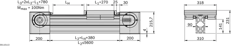 LINEAR GUIDE LF 20C — photo 2 of 3