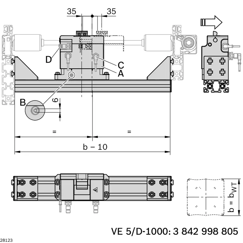 STOP GATE VE 5/D-1000 — photo 2 of 2