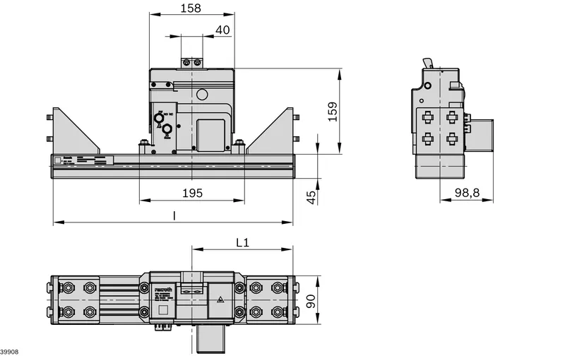 STOP GATE VE 5/D-1000-E — photo 2 of 2