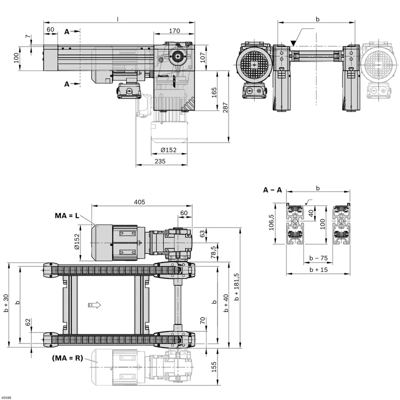 BELT SECTION BS 2/C-250 — photo 3 of 3