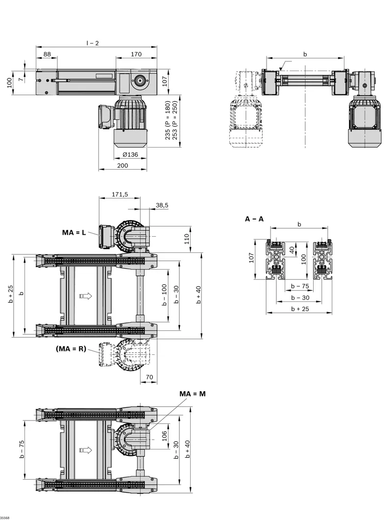 BELT SECTION BS 2/G-250 — photo 2 of 2