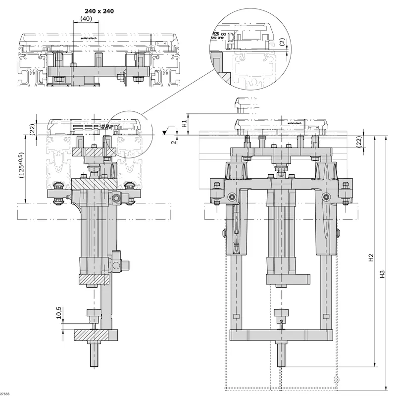 LIFT POSITIONING UNIT HP 2/L LS — photo 3 of 3